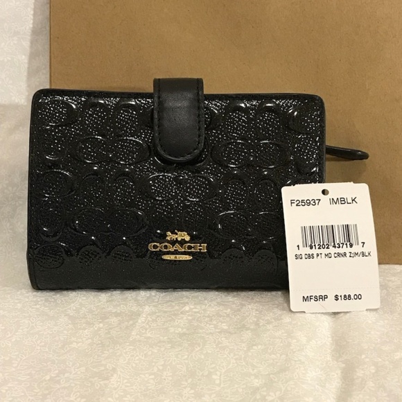 Super Cute Coach Wallet 3.5 x 5 NWT - Picture 8 of 8